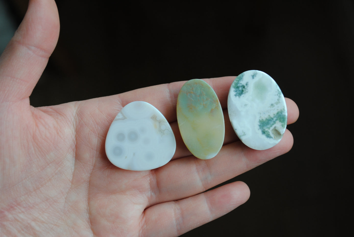 Ocean Jasper cabochons