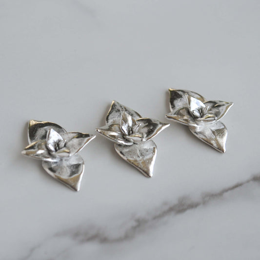 Sterling silver succulent castings