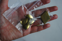 Brass charms (Lot A)