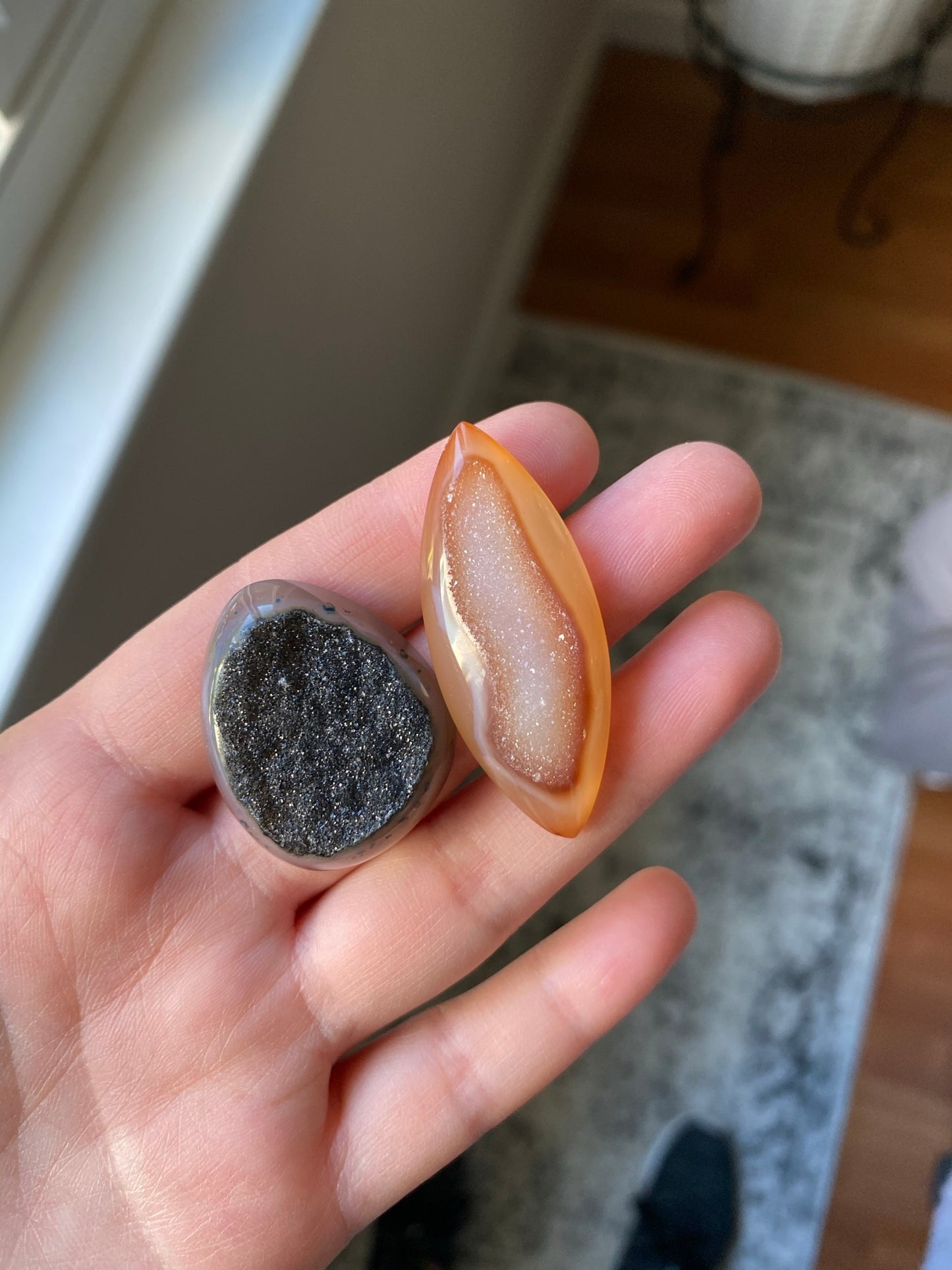 Druzy cabochons
