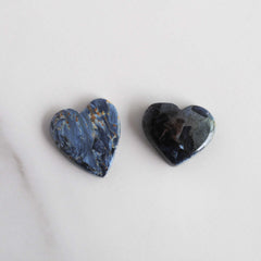 Pietersite heart cabochons