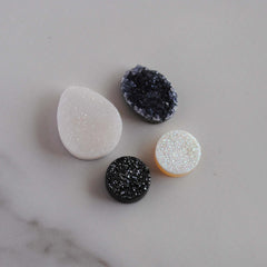 Druzy cabochons