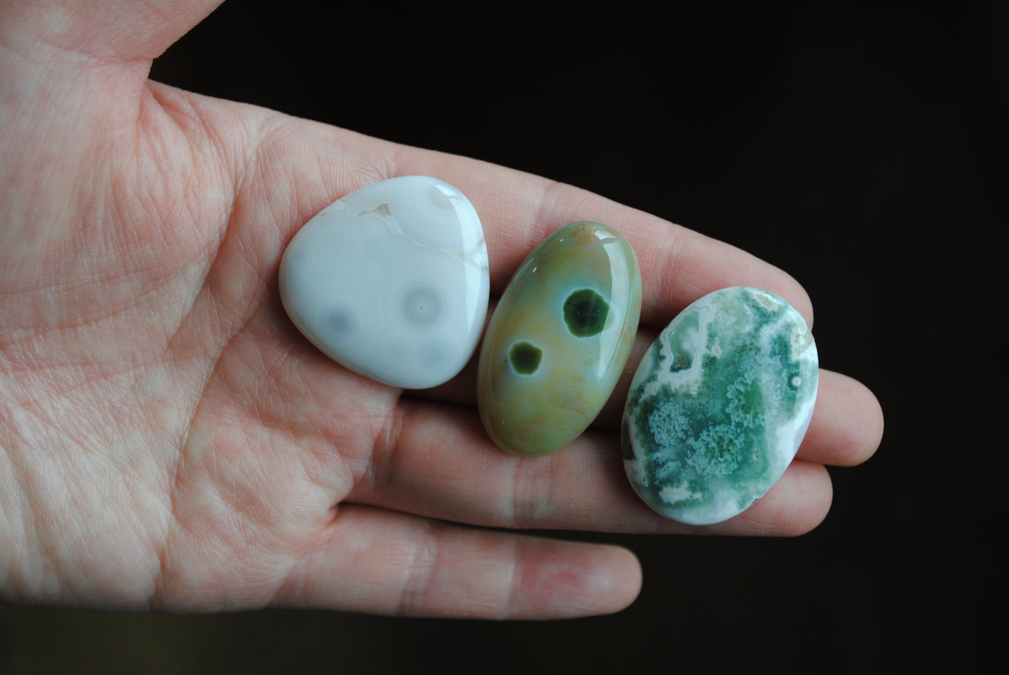 Ocean Jasper cabochons