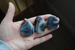 Botswana agate cabochons (Lot B)