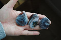Botswana agate cabochons (Lot B)