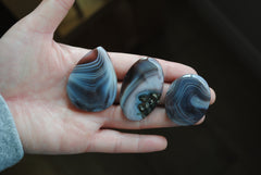 Botswana agate cabochons (Lot B)