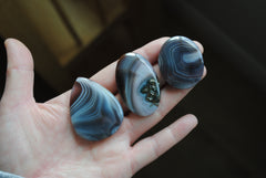 Botswana agate cabochons (Lot B)