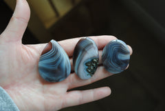 Botswana agate cabochons (Lot B)
