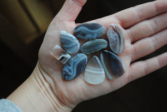 Botswana agate cabochons (Lot C)
