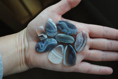 Botswana agate cabochons (Lot C)