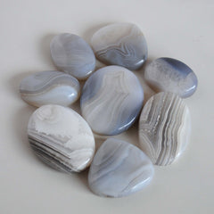 Botswana agate cabochons (Lot D)