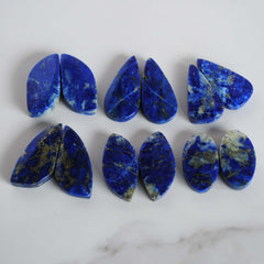 Lapis lazuli cabochons (Lot A)