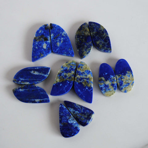 Lapis lazuli cabochons (Lot B)