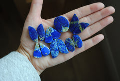 Lapis lazuli cabochons (Lot D)