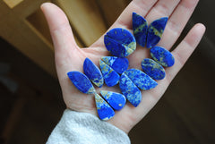 Lapis lazuli cabochons (Lot D)
