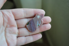 Ocean Jasper carved frog