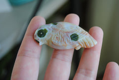 Ocean Jasper carved bird (Large A)