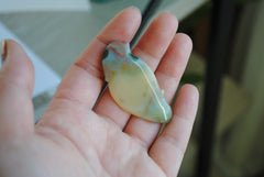 Ocean Jasper carved bird (Large D)