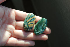 Ocean Jasper 35x20mm oval cabochons (Lot AA)