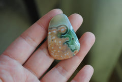 Ocean Jasper freeform cabochon