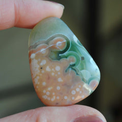 Ocean Jasper freeform cabochon