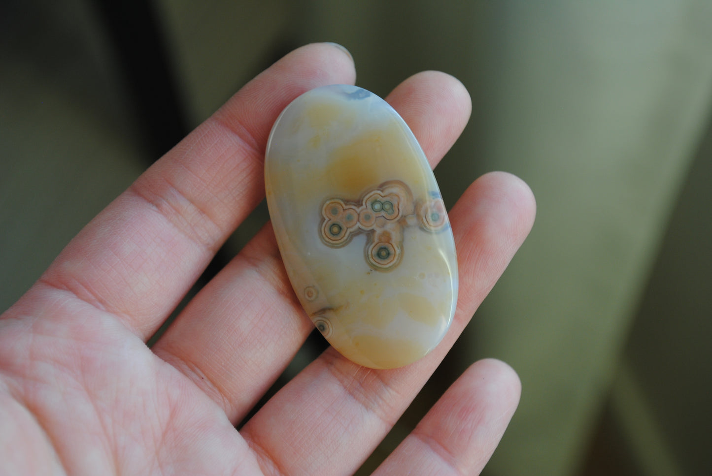 Ocean Jasper freeform cabochon