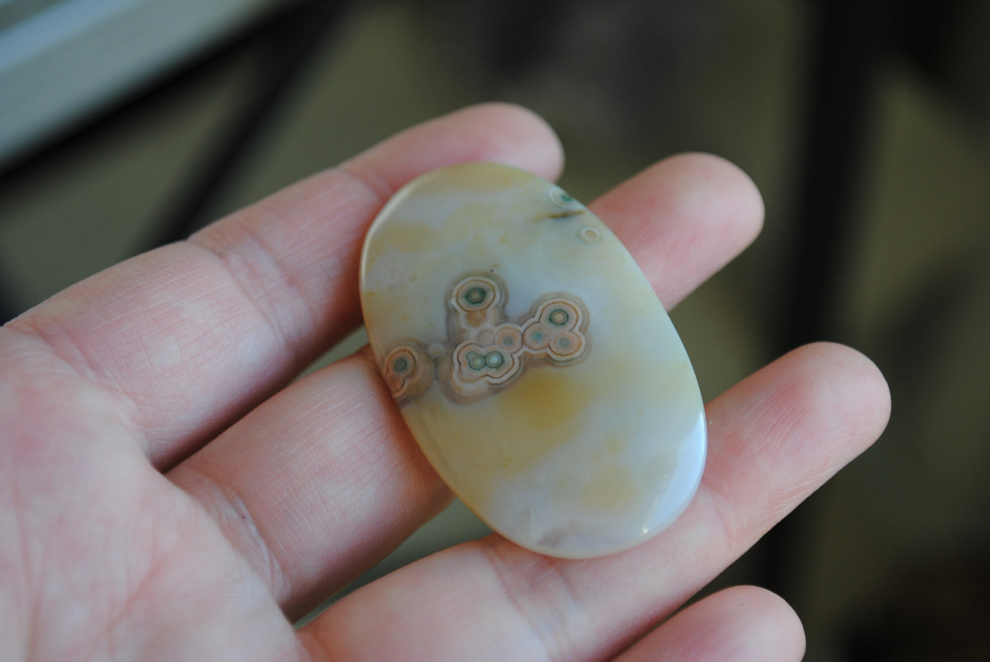 Ocean Jasper freeform cabochon