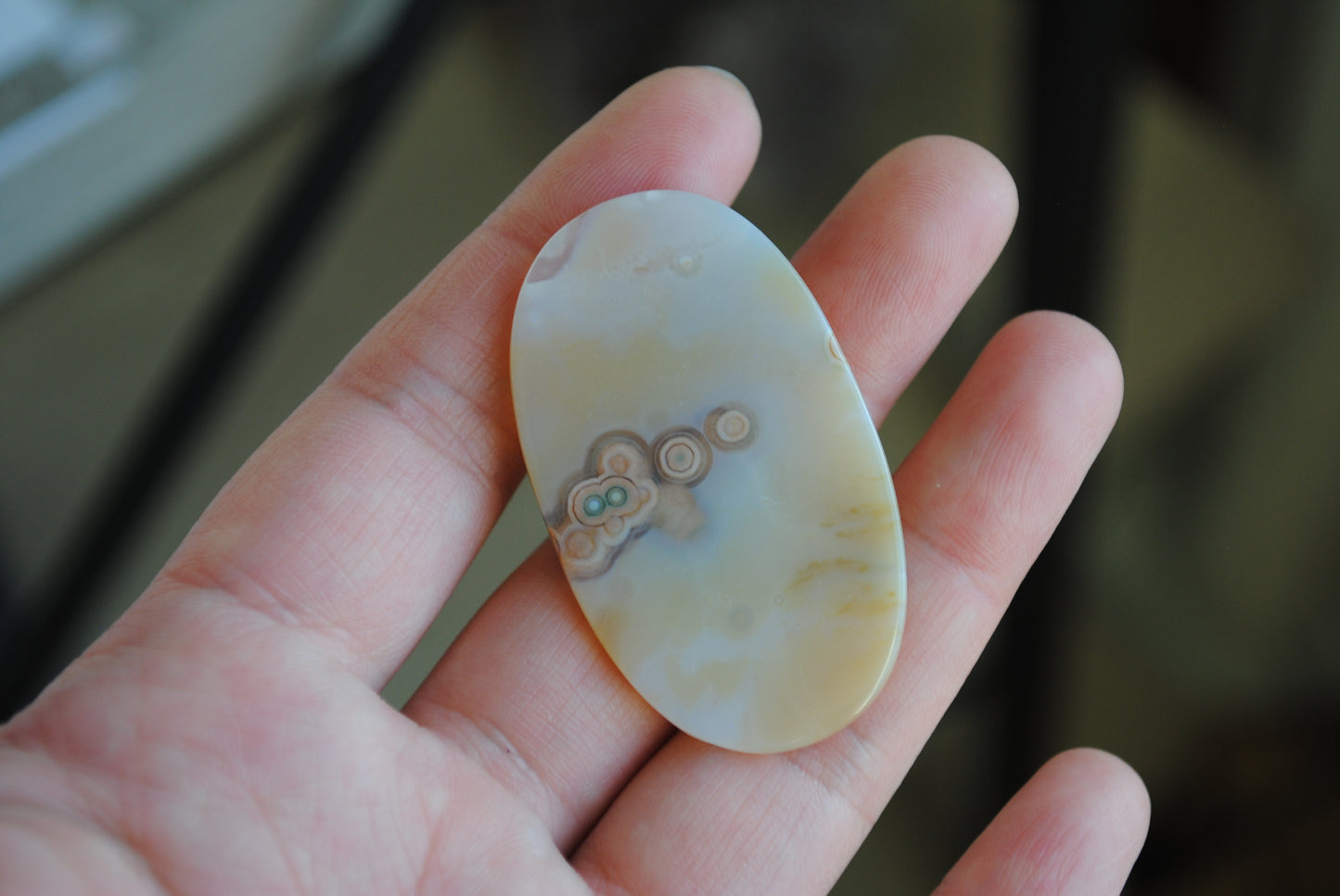 Ocean Jasper freeform cabochon