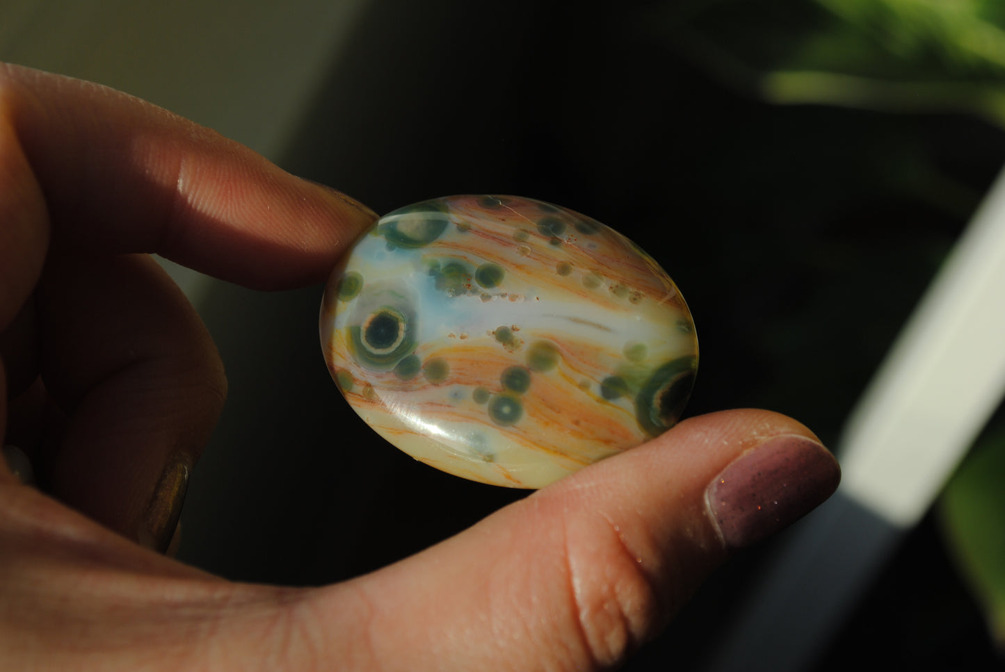 Ocean Jasper cabochon