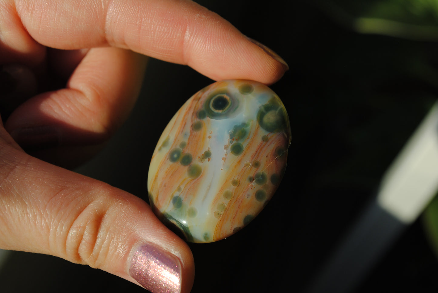 Ocean Jasper cabochon