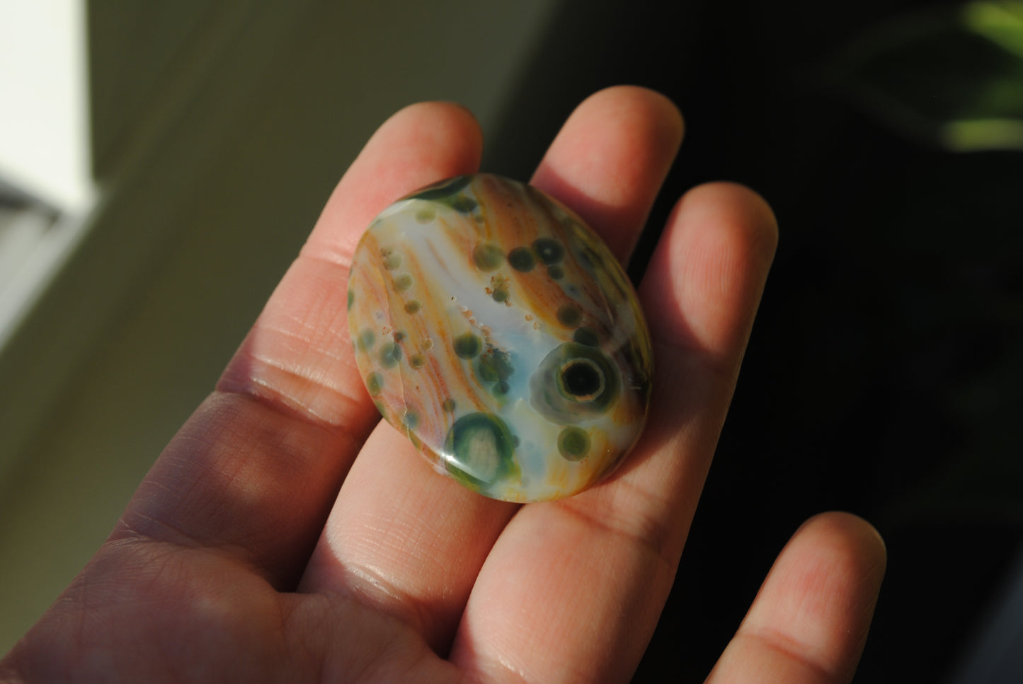 Ocean Jasper cabochon