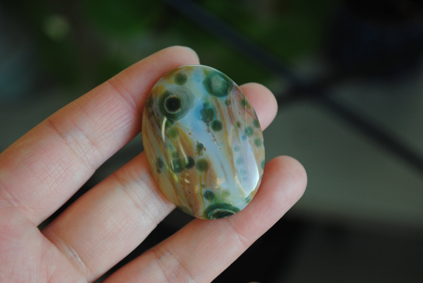 Ocean Jasper cabochon
