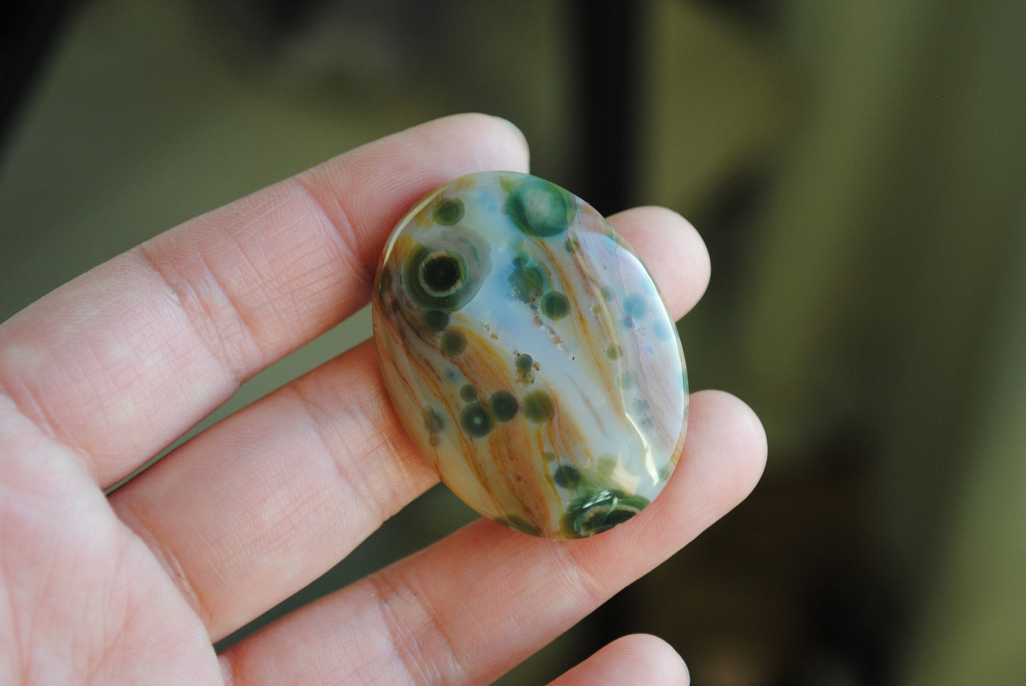 Ocean Jasper cabochon