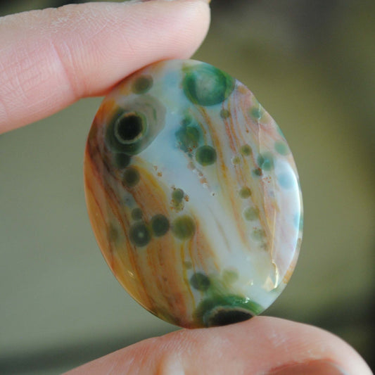 Ocean Jasper cabochon