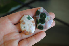 Ocean Jasper freeform cabochons