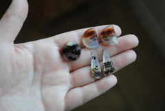Montana agate cabochons