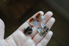 Montana agate cabochons