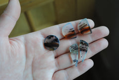 Montana agate cabochons