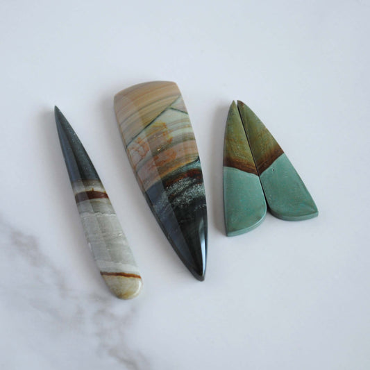 Jasper cabochons