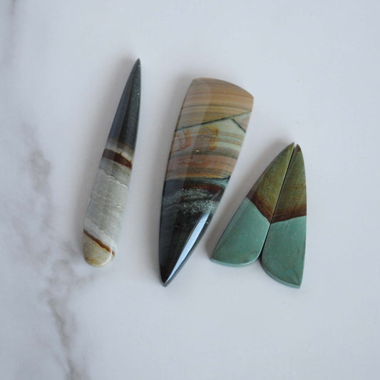 Jasper cabochons