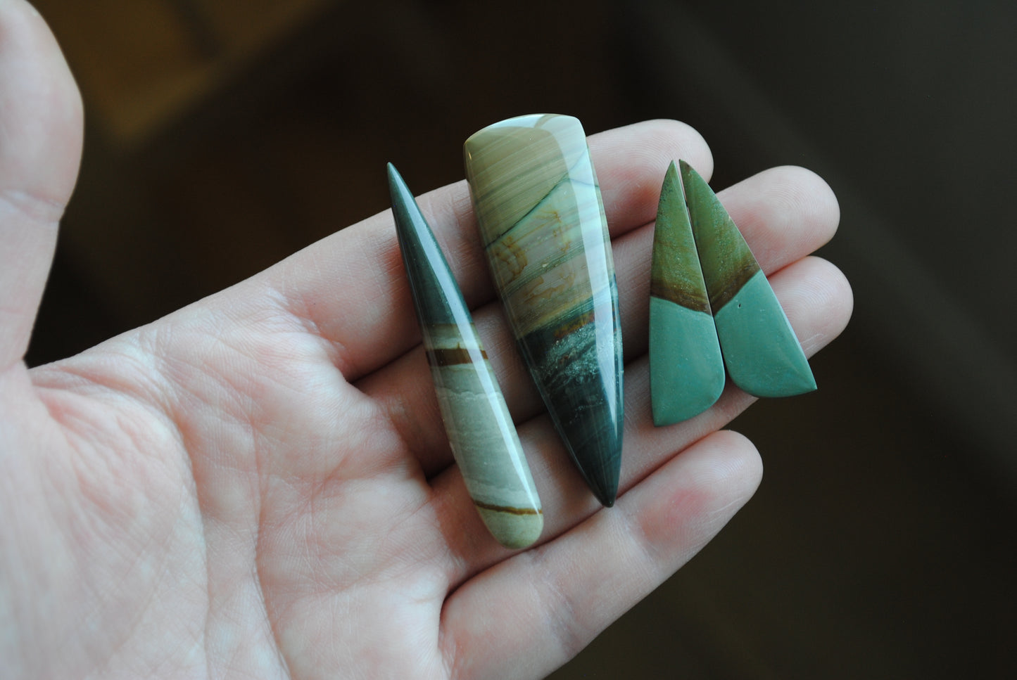 Jasper cabochons