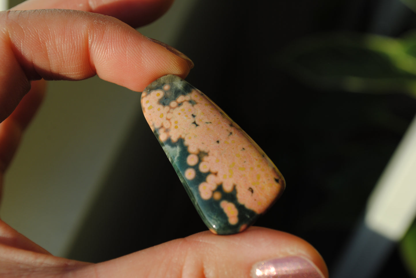 Ocean Jasper freeform cabochon