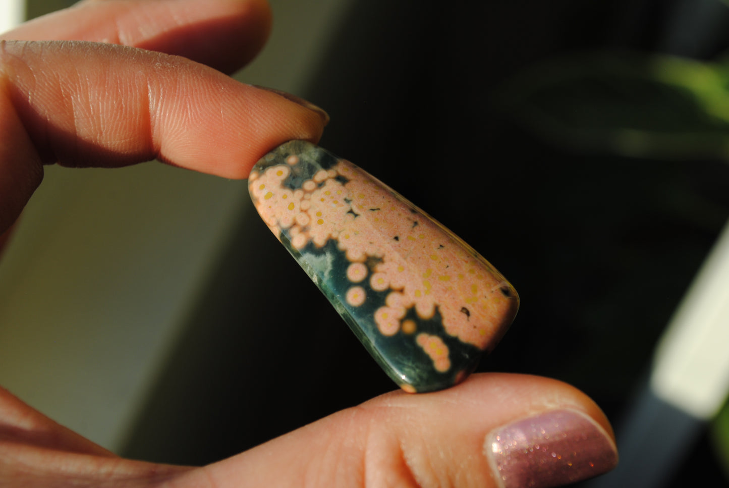 Ocean Jasper freeform cabochon