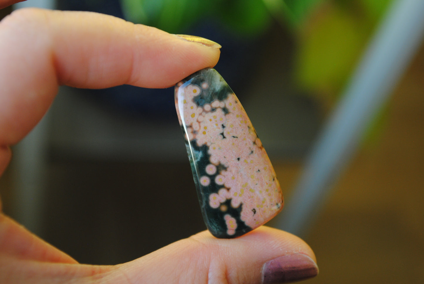 Ocean Jasper freeform cabochon