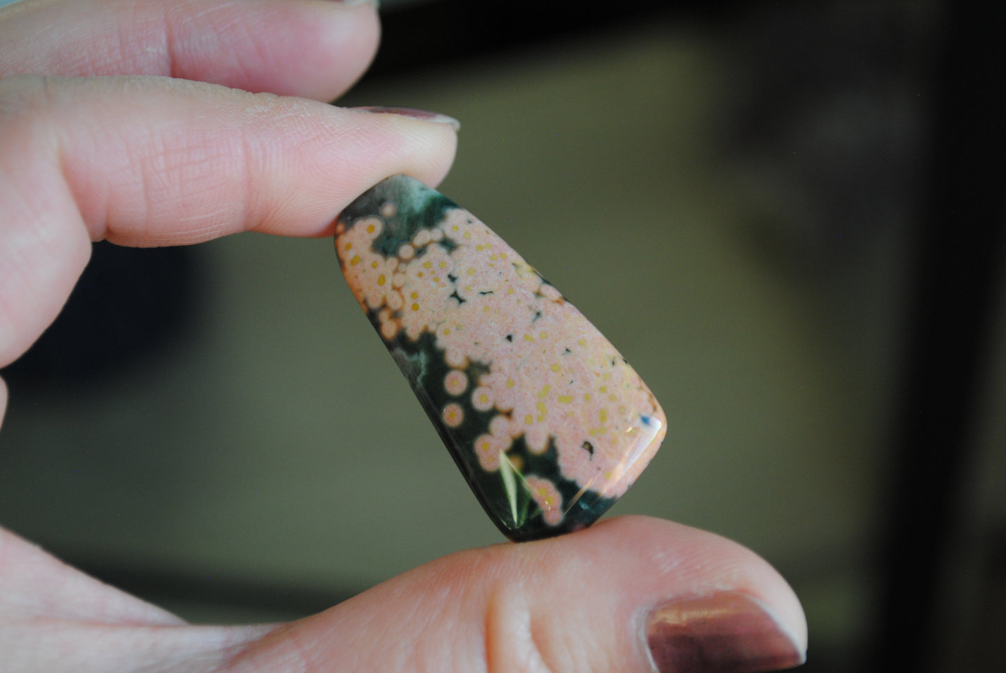 Ocean Jasper freeform cabochon