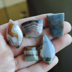 Agate cabochons