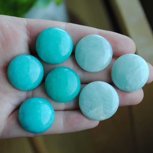 Amazonite cabochons