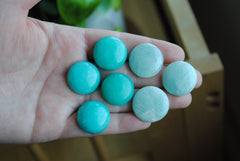 Amazonite cabochons
