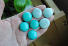 Amazonite cabochons