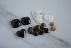 Mixed stones cabochons